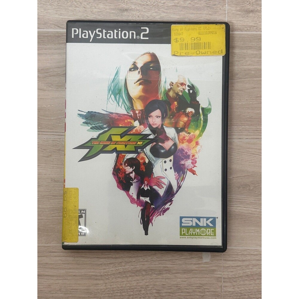 King of Fighters XI PlayStation 2 PS2 Video Game Fighting SNK Playmore